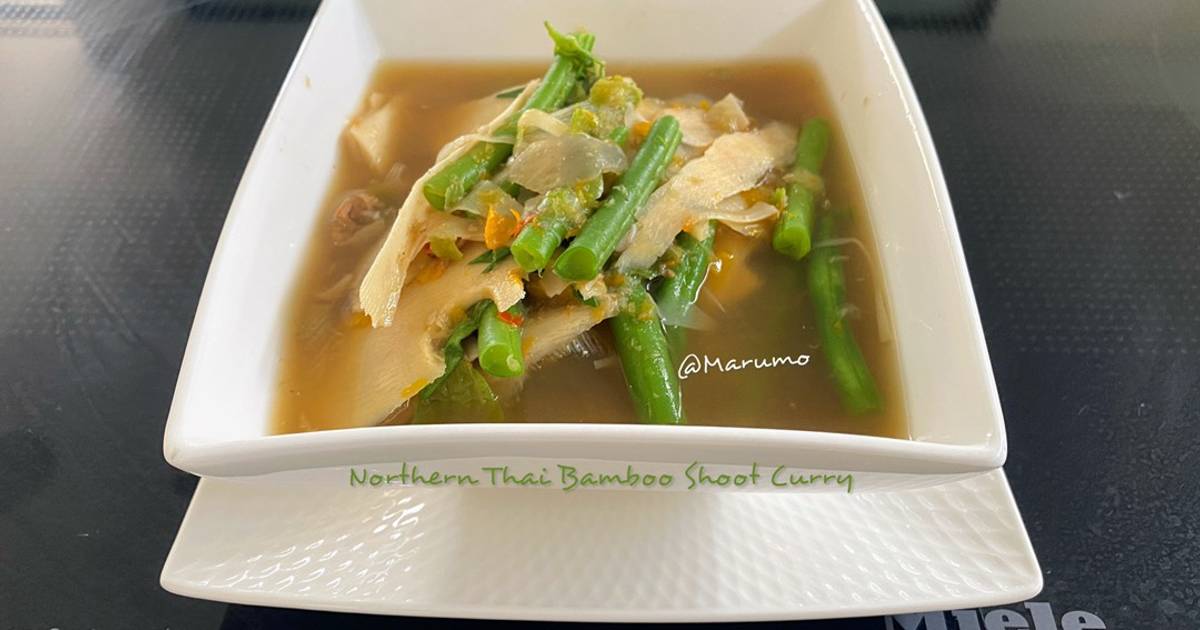 Northern Thai Bamboo Shoot Curry Recipe by Marumo Cookpad