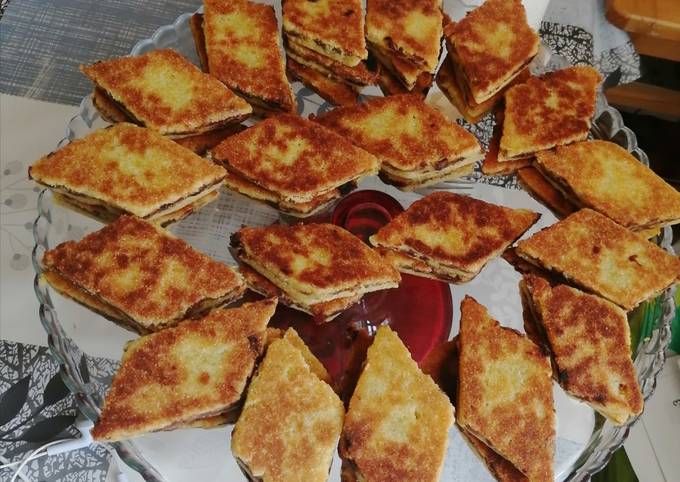 Galette fournée de dattes (Bradj/mberdja/mtekba)