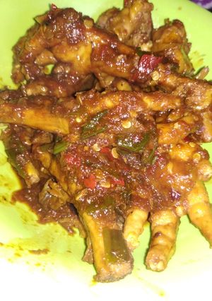 Foto resep Ceker kecap mentega