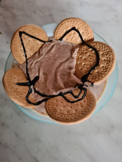 Una foto de Crema galletas María