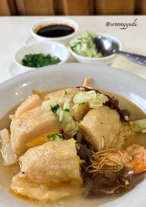 Foto resep Pempek Kapal Selam Kuah Model