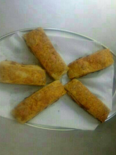 A picture of Baked jam rolls.