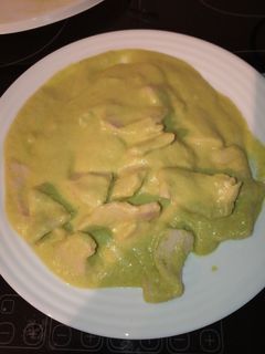 Una foto de Lomo en salsa de pimientos en MC