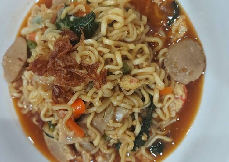 Easiest Way to Make Perfect Indomie Goreng Nyemek