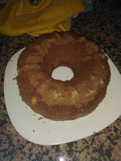 صورة لوصفة الكيكة العملاقة