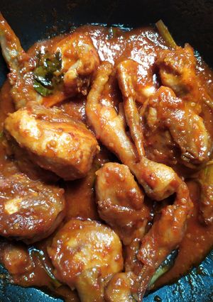Foto resep Ayam Bakar Bumbu Rujak
