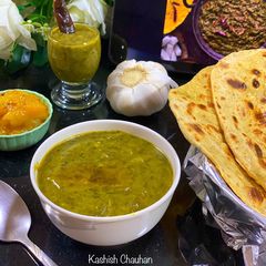 A picture of Palak ka saag (Spinach Saag).