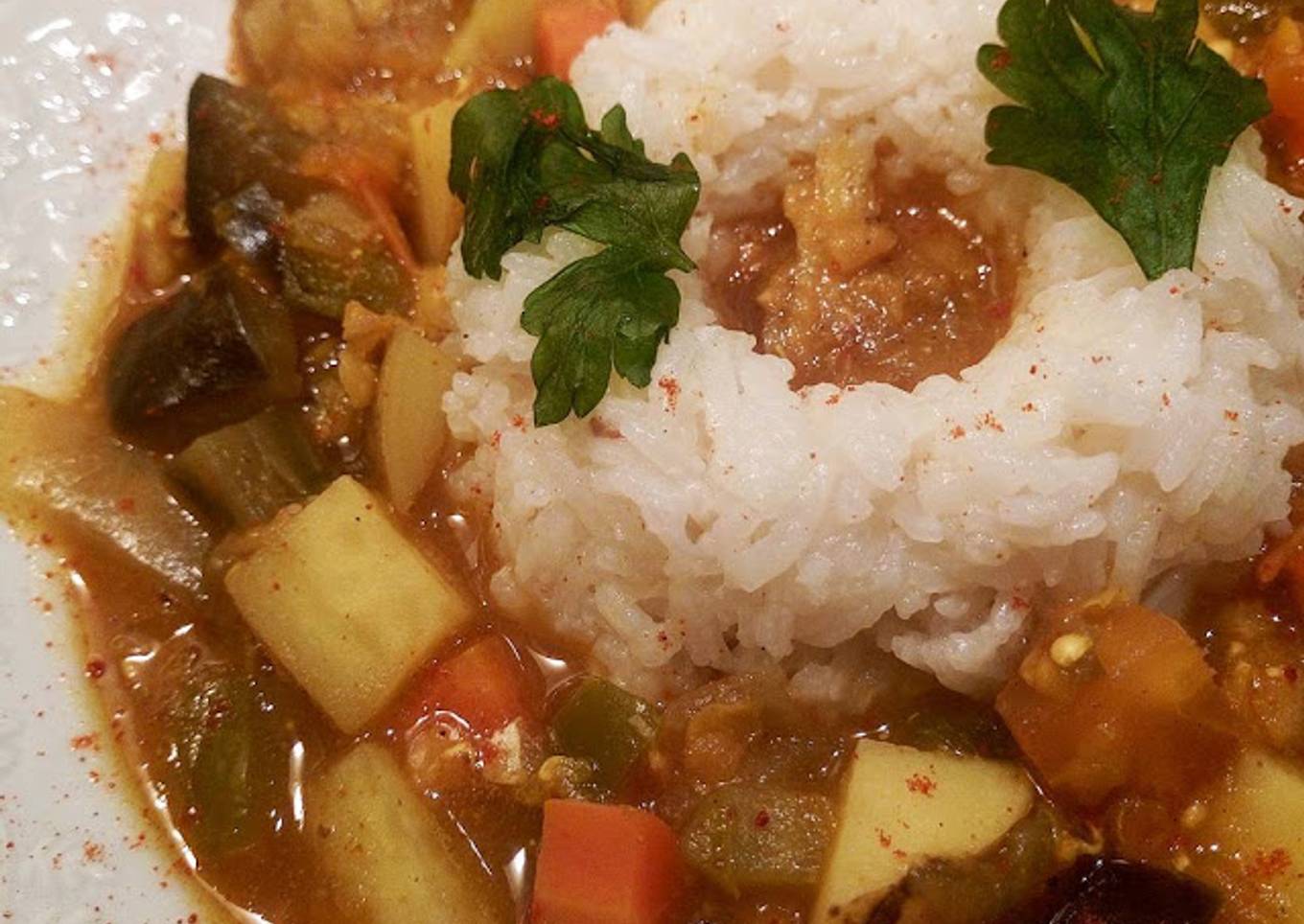 Curry madras vegano