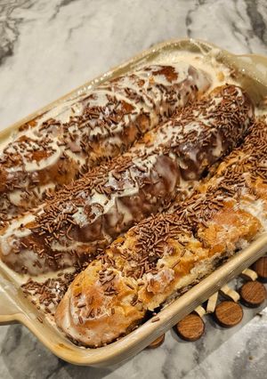 صورة لوصفة بودينغ الصامولي 🥖