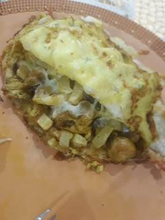 عکسی از دستور کرپ مرغ و قارچ