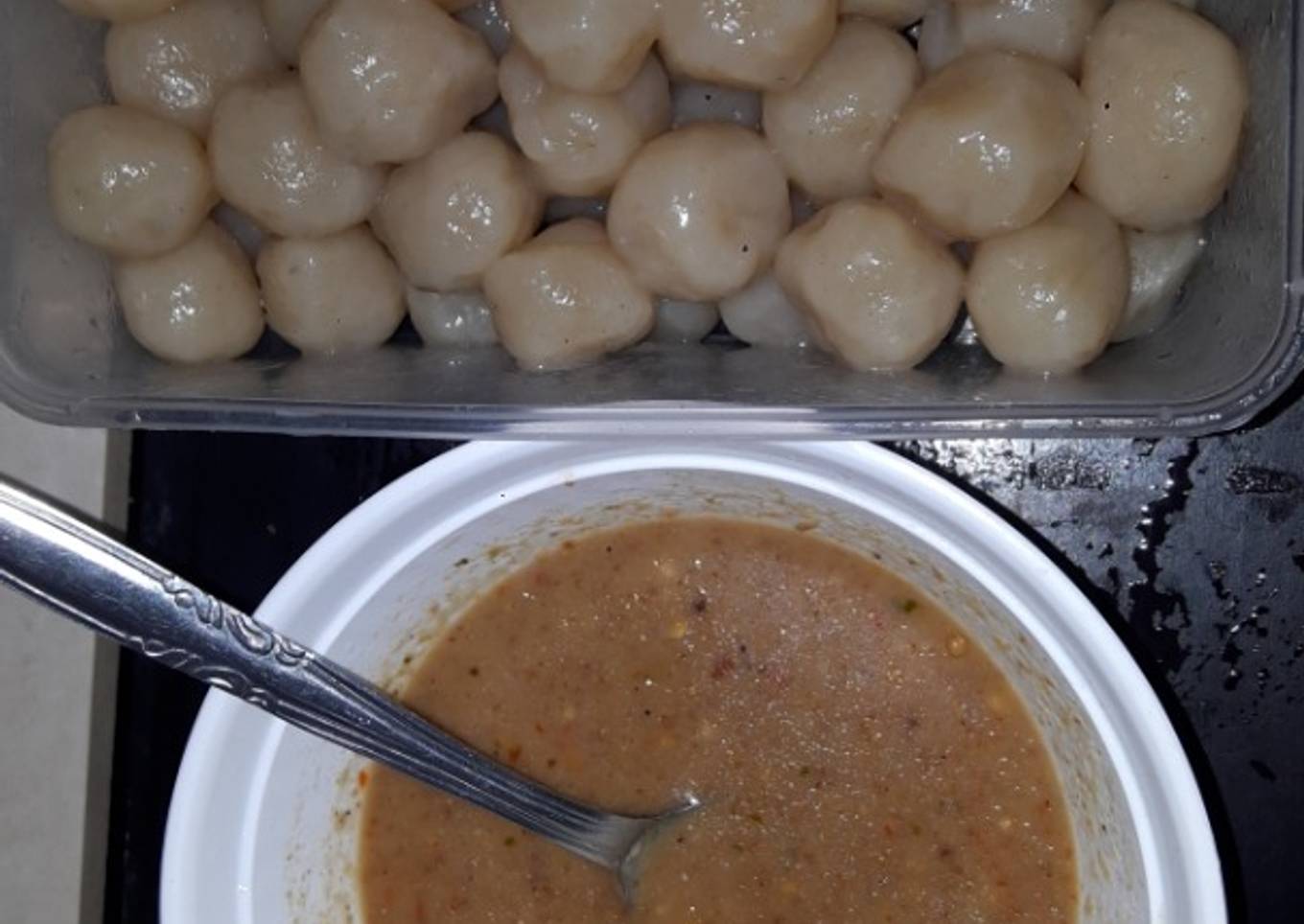 Cilok bumbu kacang ala dapur iisa