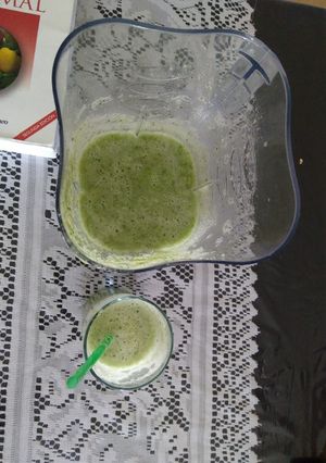 Una foto de Licuado verde