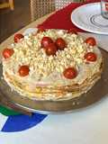 Torta/Torre de panqueques/creps