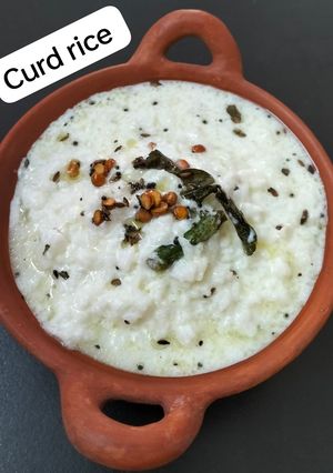 कर्ड राइस रेसिपी मुख्य फोटो