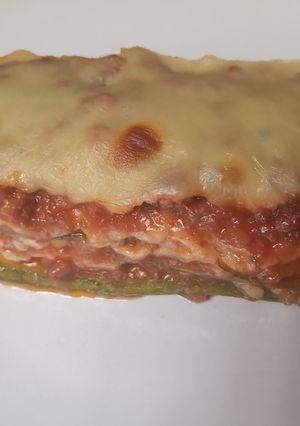 Una foto de Lasaña de zapallito italiano