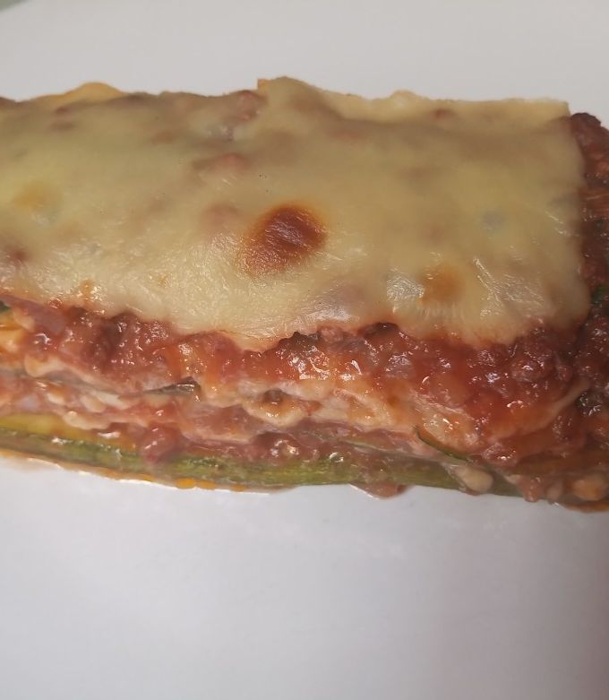 Una foto de Lasaña de zapallito italiano