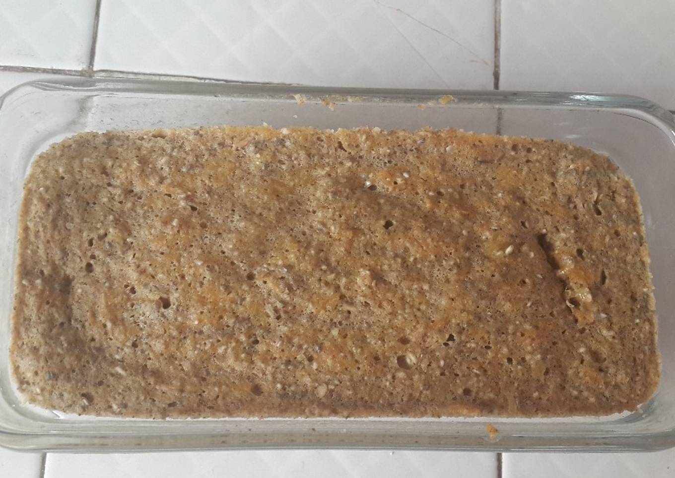 Torta de calabaza y avena.  (Sin horno)