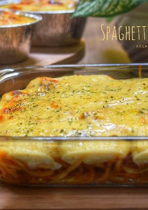 Foto resep Spaghetti Brulle / Spageti Panggang