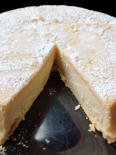 Una foto de Tarta de ricota con masa de aceite