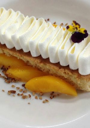 Una foto de Pastel Tres leches al plato