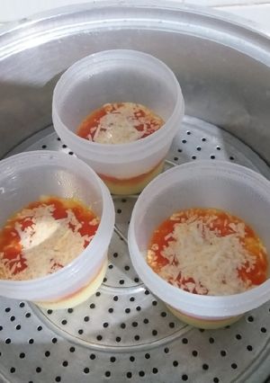 Foto resep Snack MPASI Tinggi Kalori - Kentang Tomat Kukus
