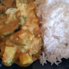 A picture of Vegetable curry.