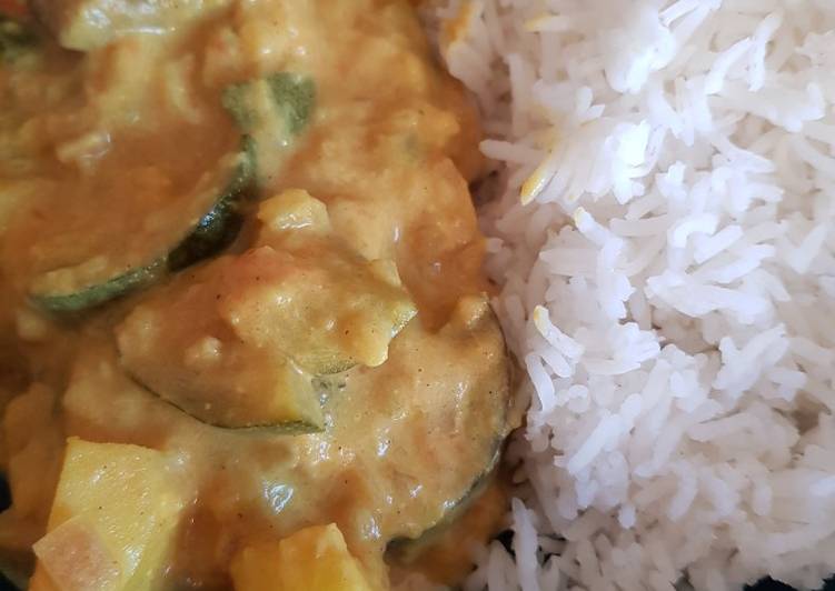 Recipe of Perfect Vegetable curry