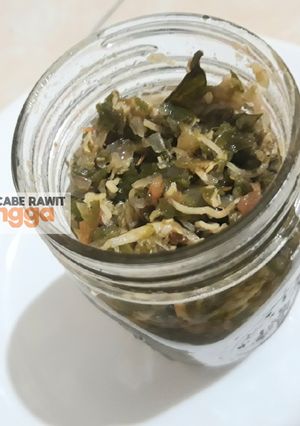 Foto resep Sambal Cabe Hijau Teri Medan