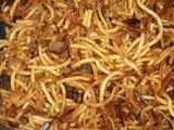 معكرونة باللحمه 🍝