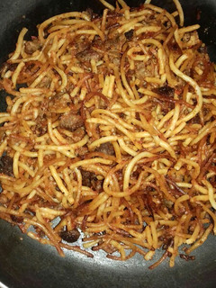 صورة لوصفة معكرونة باللحمه 🍝