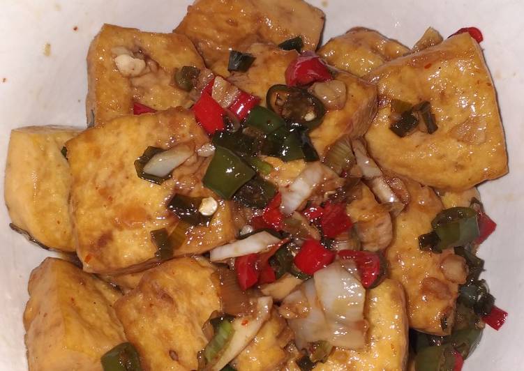 Ungkep tahu ala Sumi Banchan tvN