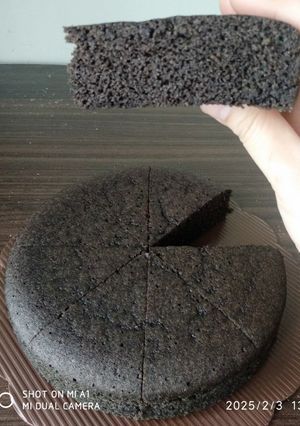 Foto resep Bolu Ketan Hitam 1 Telur Tanpa Mixer