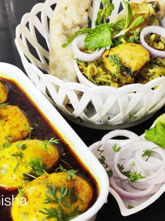 A picture of Spicy Anda Curry Meal(Egg Curry Meal).