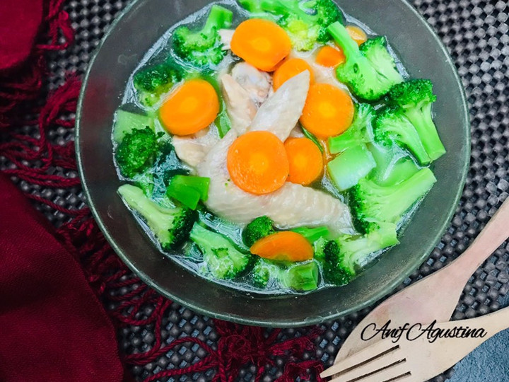 Resep Sup Brokoli Sayap Ayam yang Menggugah Selera