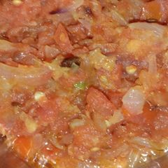 A picture of Tomato onion Chutney.