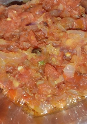 A picture of Tomato onion Chutney.