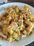 Chop suey de pollo
