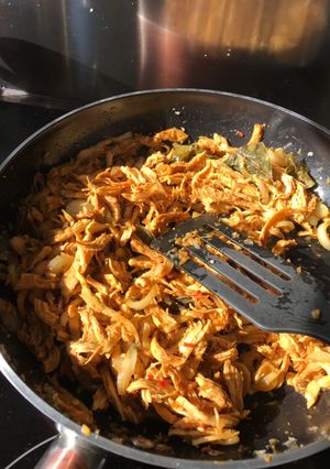 Foto resep Ayam suwir kecap