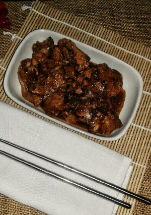 Foto resep Ayam lada hitam