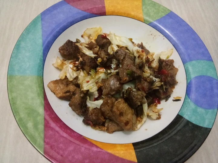 Langkah Gampang Menyiapkan Resep Hot Tumis Kambing Simple yang Lezat Sekali Anti Ribet, Bisa Manjain Lidah