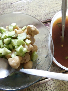 Foto resep Pempek udang kuah cuko