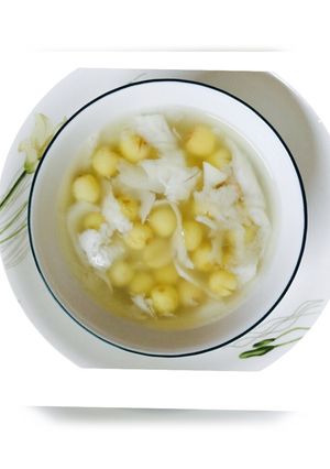 Hình của món Chè sen dừa.