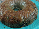 Budín de espinaca, cebolla de verdeo y harina de salvado