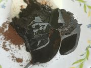 A picture of chocolate cake toppings