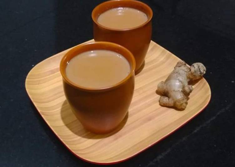 Simple Way to Prepare Quick Ginger Tea