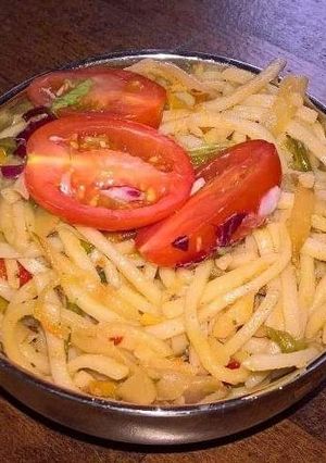 A picture of Corn noodles kofta.