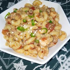 Tomato Masala Macaroni A picture of Tomato Masala Macaroni.