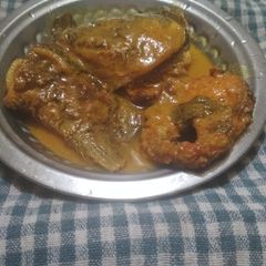 A picture of Maccha jhol.