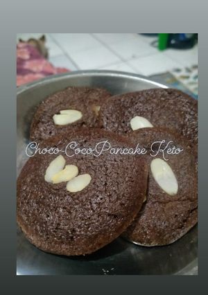 Foto resep Choco Coco Keto Pancake