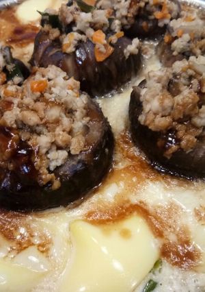 A picture of Special Steamed Egg Tofu Mushroom Minced Meat.